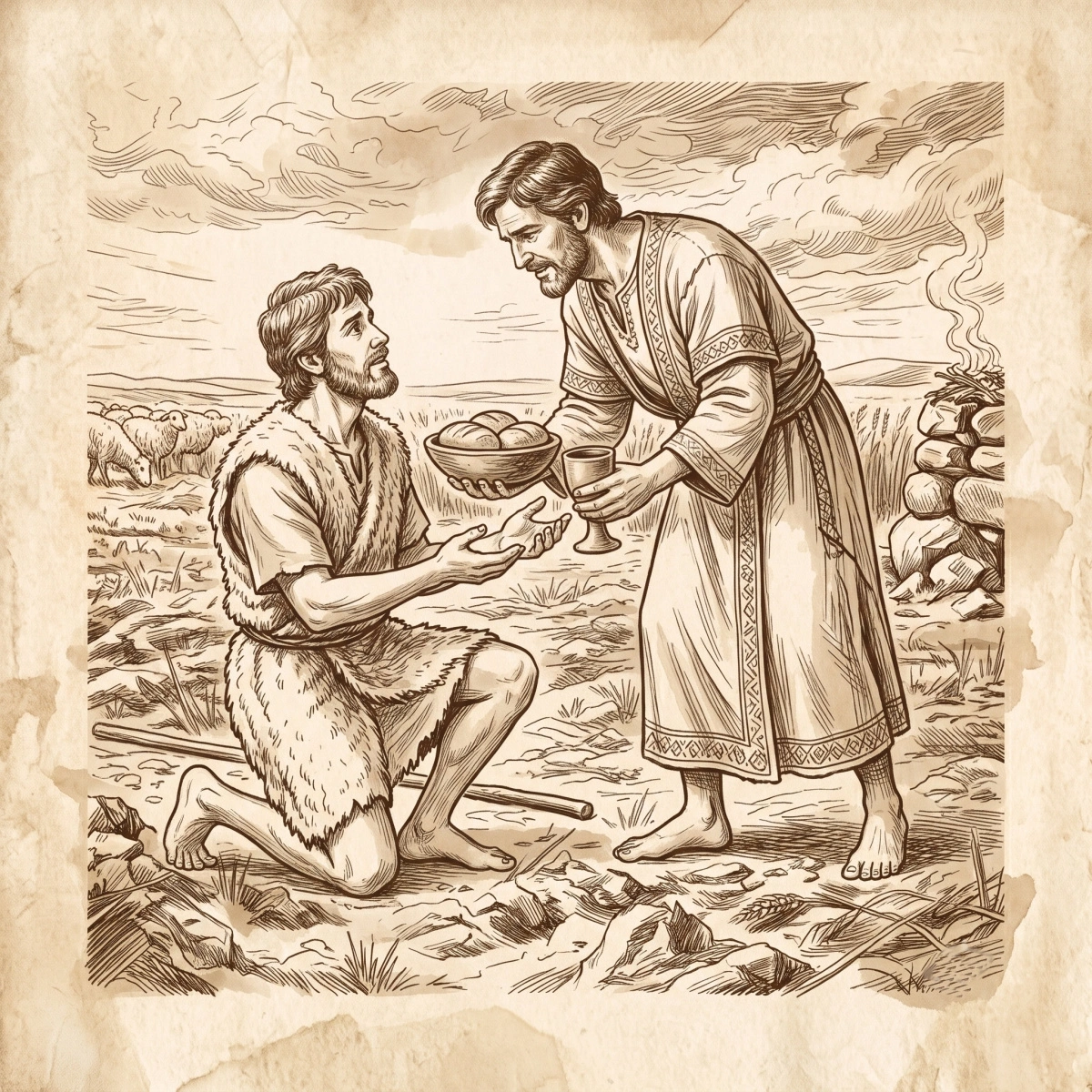 Melchizedek and Abram